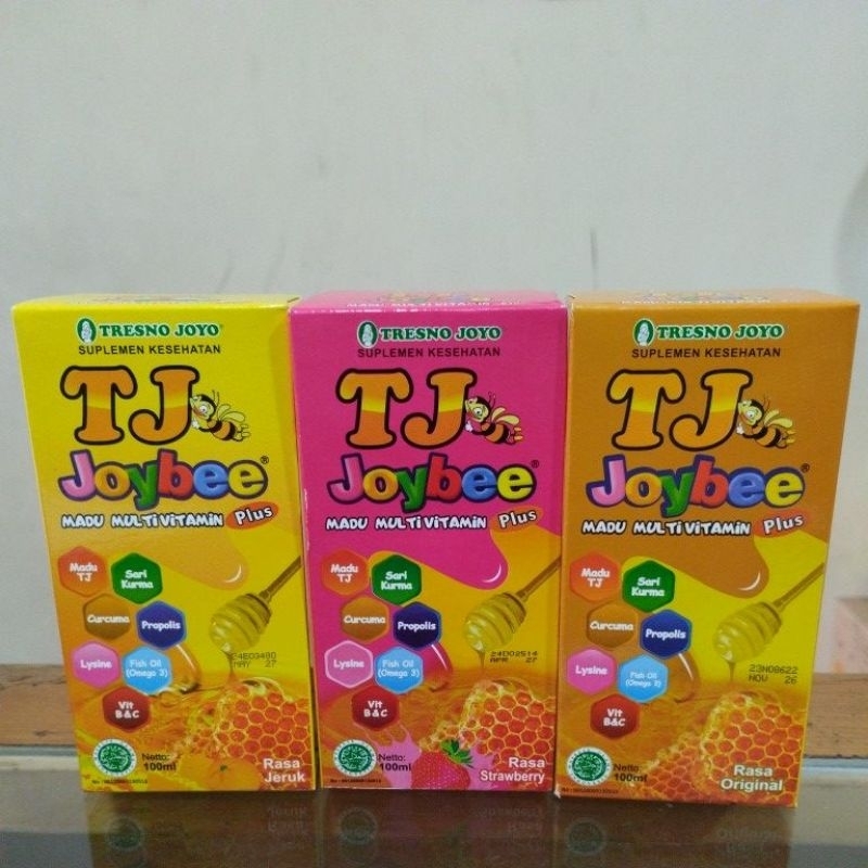 

Madu Tj Joybee 100ml / Madu Multivitamin/ Daya Tahan Tubuh