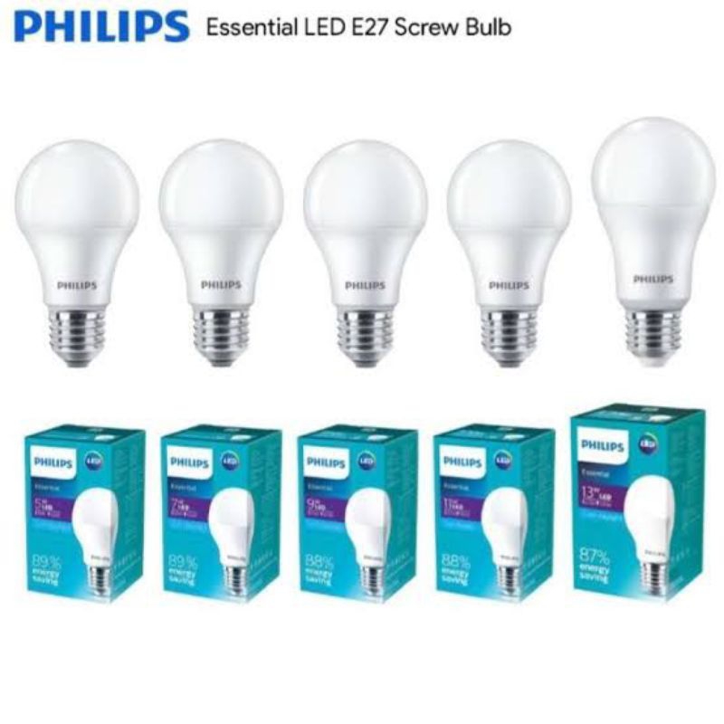 Philips LED Essential 5 7 9 11 13 15 Watt