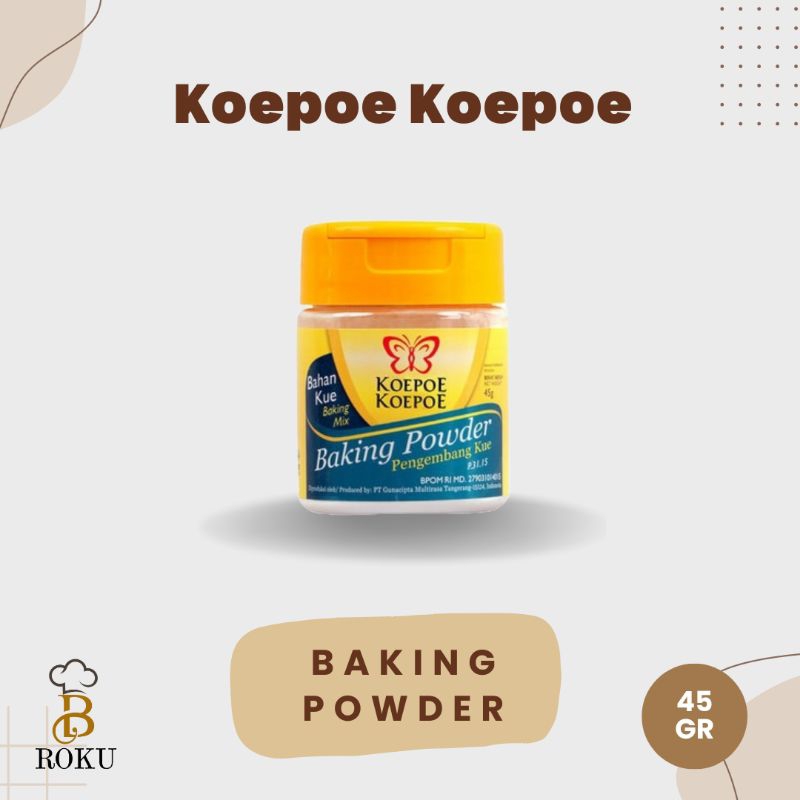 

Koepoe Koepoe Baking Powder 45 gr