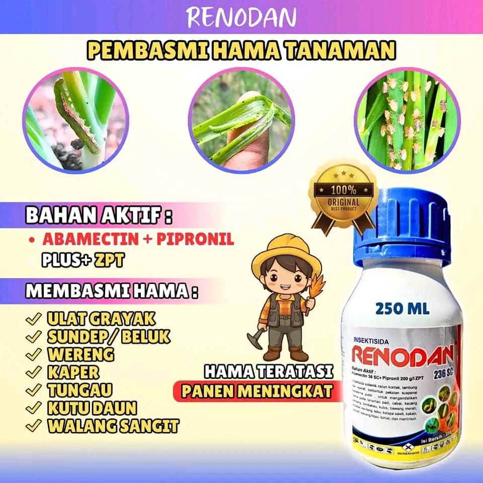 RENODAN INSEKTISIDA 250ml Pencegah Hama Tanaman