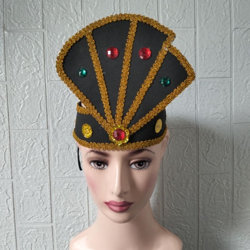 mahkota tari Saman/topi khas Aceh/ hiasan tari/topi tari Saman/