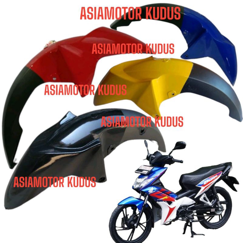slebor depan honda blade repsol lama spakbor depan honda blade lama cat hitam BAHAN TEBAL KWALITAS O