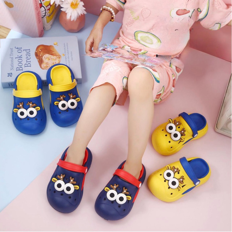 Sandal anak perempuan & anak laki-laki bakpao usia 2-8 Tahun