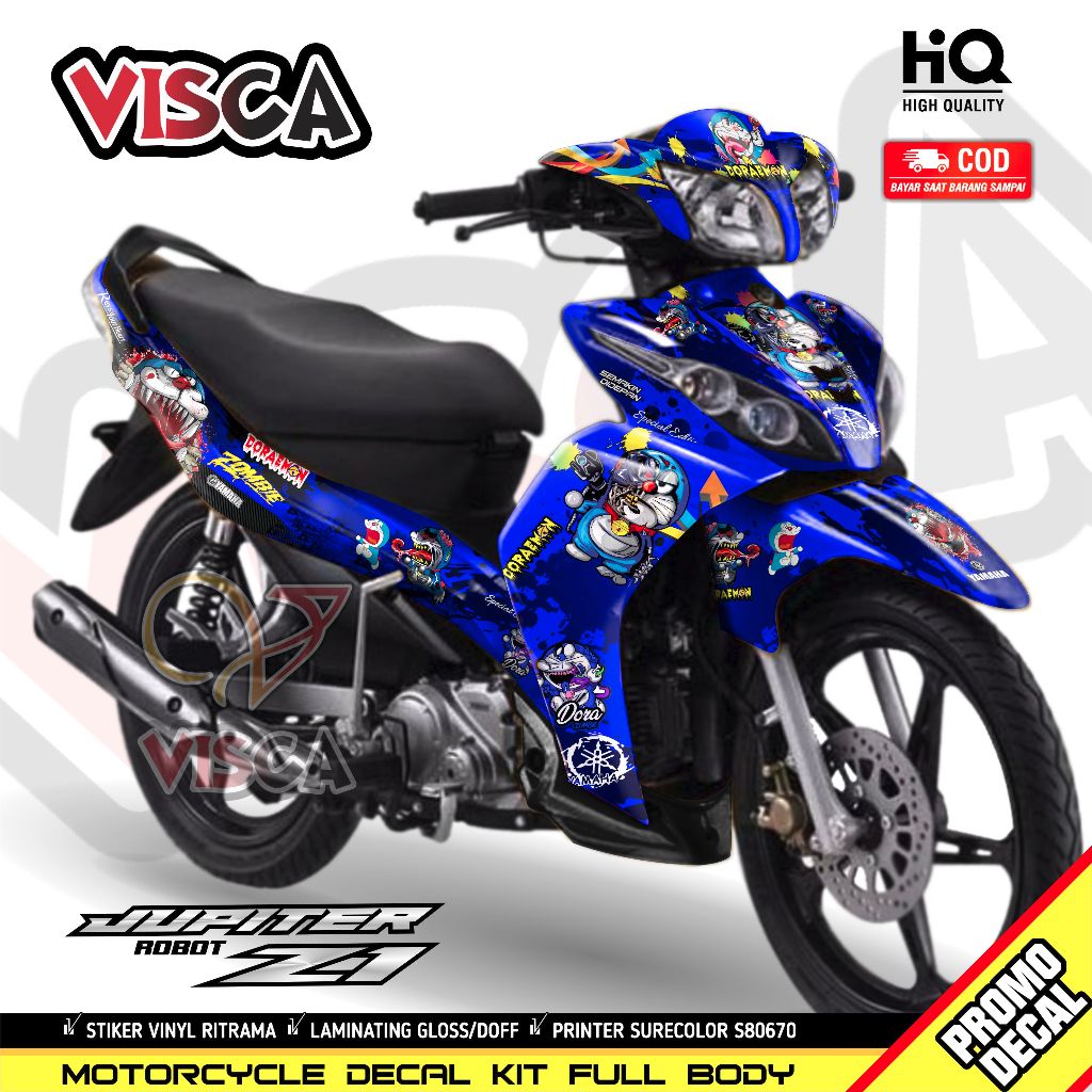 Decal Jupiter Z1 Full Body Stiker Jupiter Z1 Full Body Decal Jupiter Z Robot Full Body Stiker Jupite