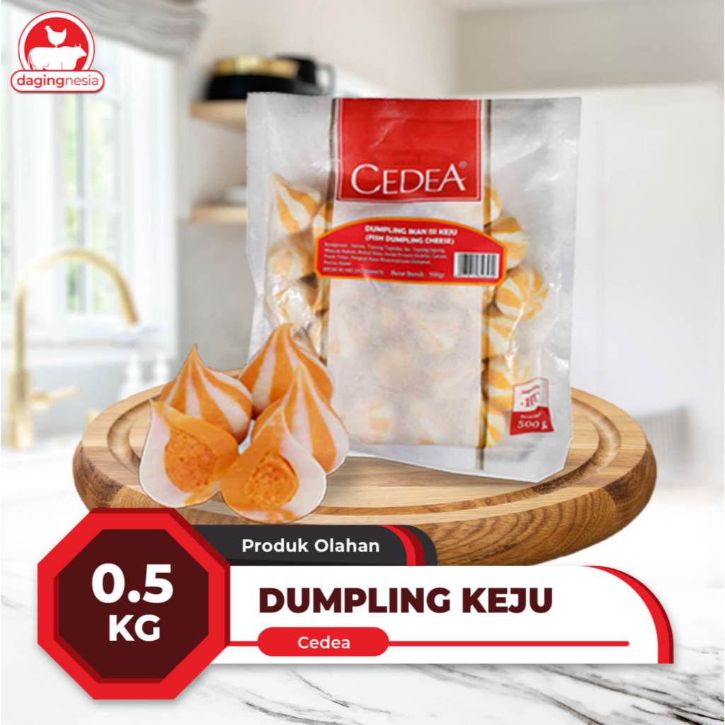 

Dumpling Keju Cedea - Cheese Dumpling 500gr