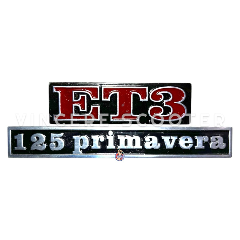 Emblem Belakang Vespa 125 Primavera ET3