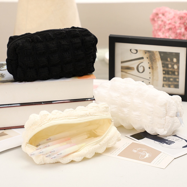 

Terlaris Mismi Nora Pencil Case Kotak Pensil Sekolah Stylish Tas Pouch Makeup Perempuan Trendy PC2N