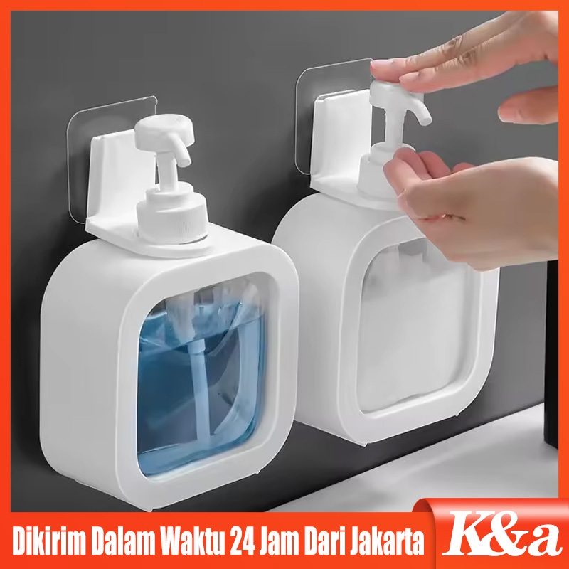 Tempat Sabun Cair 500ml 300ml/ Tempat Sabun Cair Berkapasitas Besar/Tempat Sabun / Tempat Sabun Cuci