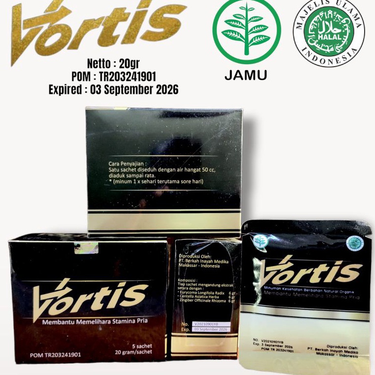 

Produk trendy VORTIS DR YUSUF BAHMID BACHMID Kuat Original