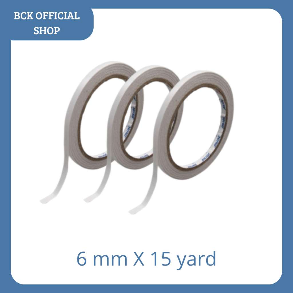 

Double Tape 6 mm X 15 yard DST-01 Joyko (PCS)