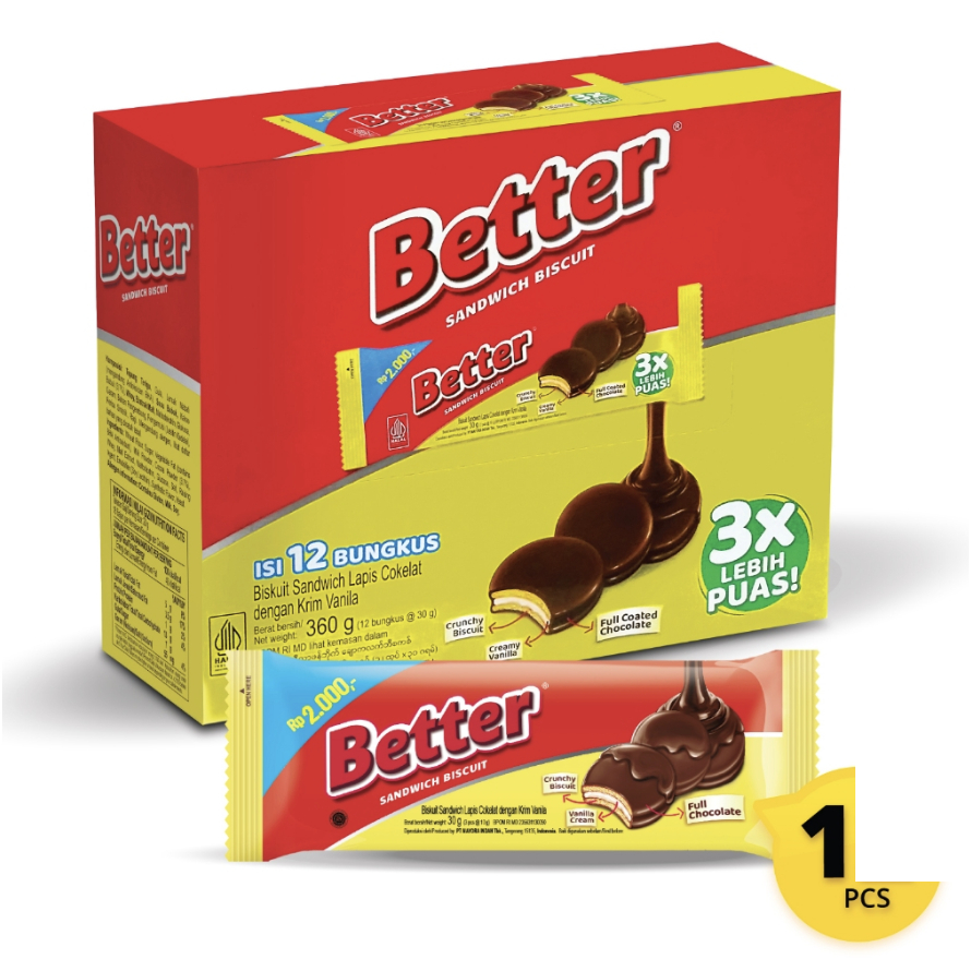 

Better Sandwich Biscuit - Vanilla Cream