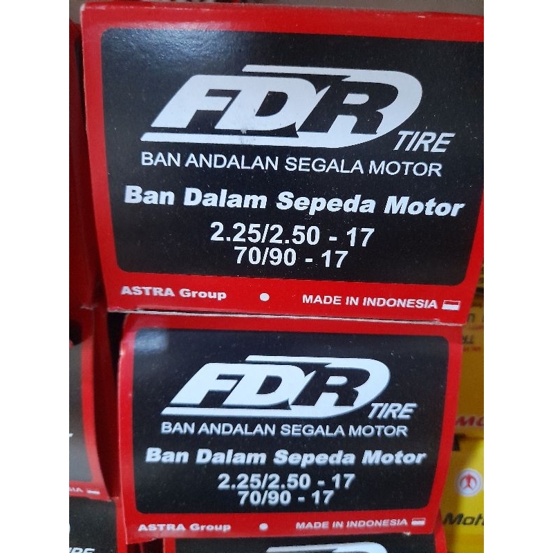 BAN DALAM 225/250 RING 17 DEPAN FDR