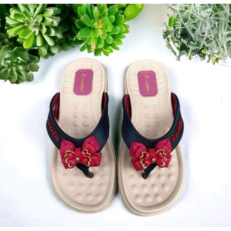 New Collin Sendal Jepit Ank Cewek