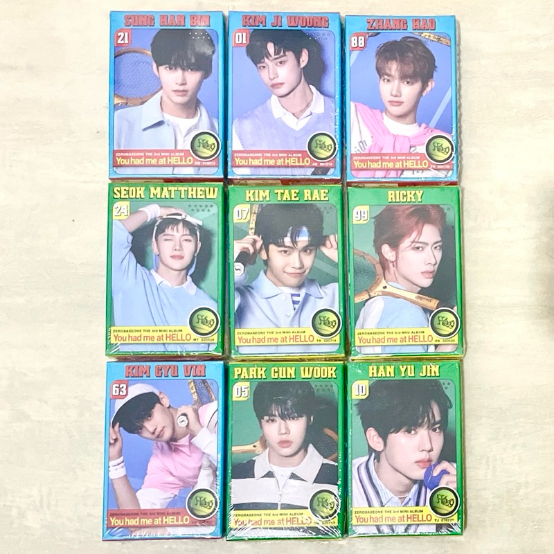 [LAST STOCK] ZEROBASEONE You Had Me at HELLO 3rd Mini Album Zerose Version Sealed Fullset Sung Hanbi