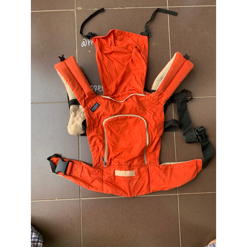 pognae baby carrier (ADA PENUTUP KEPALA) gendongan bayi pognae gendongan bayi ssc pognae
