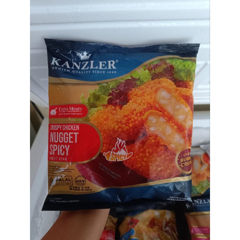 

KANZLER CRISPY CHICKEN NUGGET SPICY 450GR