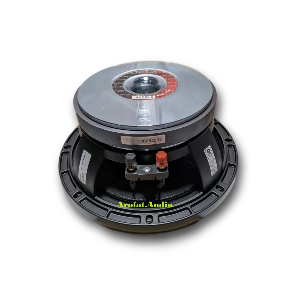 Komponen speaker BNC 10MD26 / SPEAKER BNC 10MD26 10 INCH / BNC 10MD26