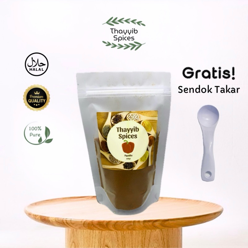 

Paprika Bubuk 100gr 50gr 15gr Powder Thayyib Spices