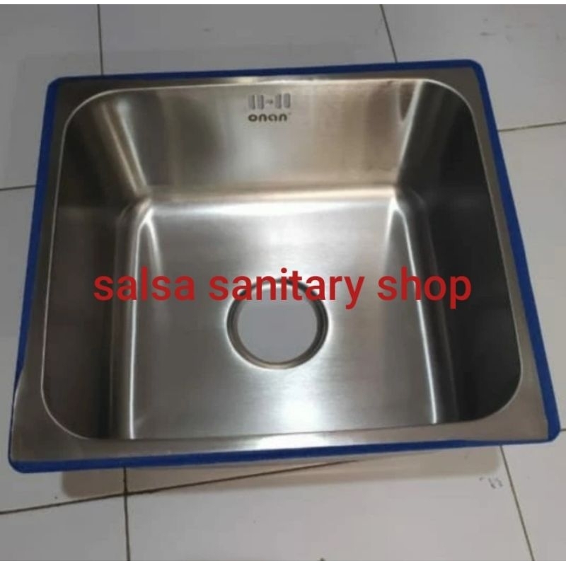 kitchen sink minimalis ONAN 43×39/kitchen sink stainles ONAN ORI