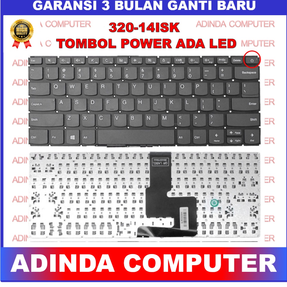 Keyboard Lenovo IdeaPad 3214 3214ISK 3214IKB 32S14IKB 3214AST 32S14IKBR 1314AST S14514IWL 8xK V1414i