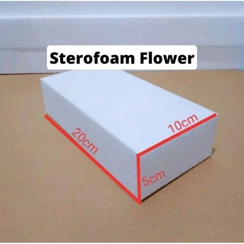 

Busa Styrofoam Buket Sterofoam Putih