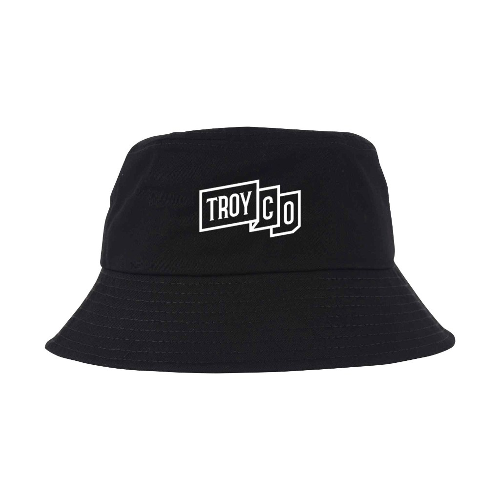 Troy Company Bucket Hat Topi Hitam Pennon BH 2607