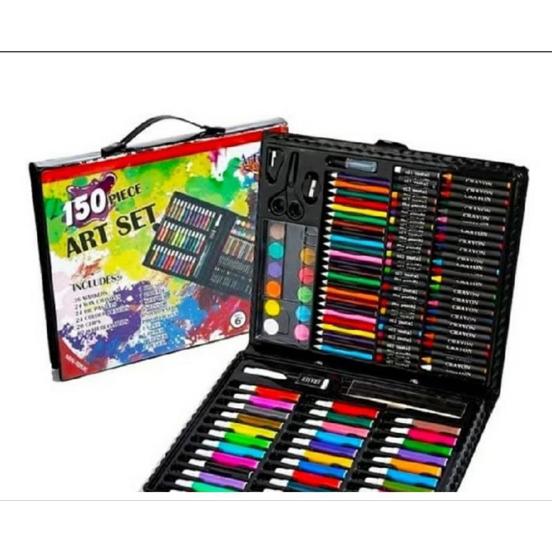

CRAYON Anak Set Koper 150 in 1 / Alat Set Menggambar Anak