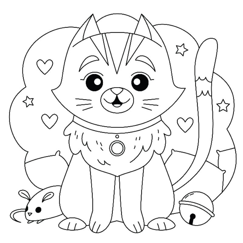 

Digital Coloring Book available 70+ animal themplate