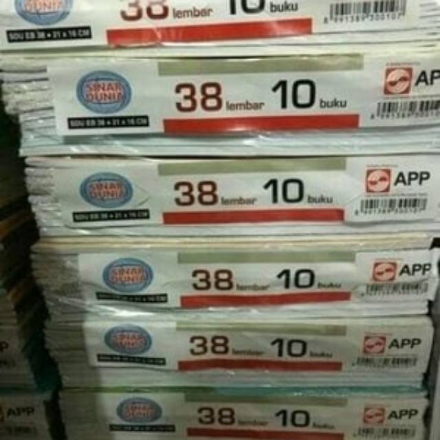 

SPESIAL Buku tulis Sidu Sinar Dunia 38 lembar