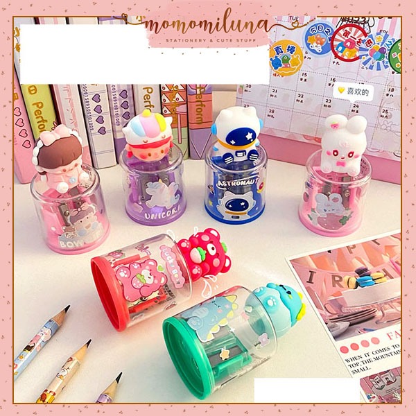 

Rautan pensil motif gambar lucu cute pencil sharpener peraut pensil creative HB1761