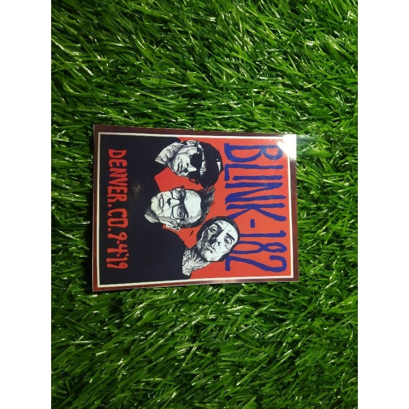 

print stiker blink 182
