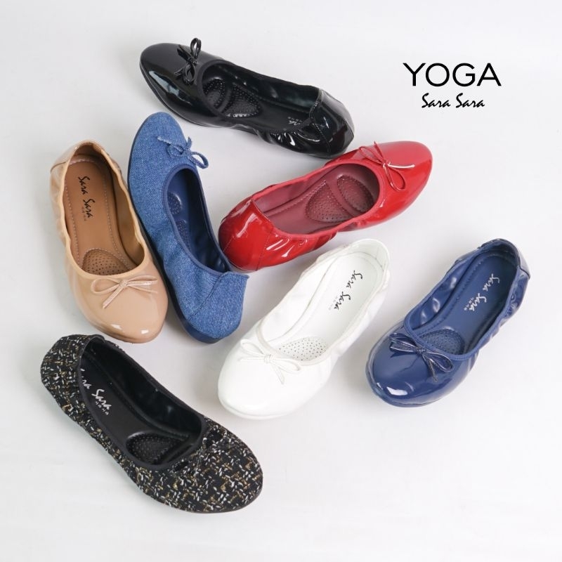 sara sara yoga/sepatu wanita sara sara yoga