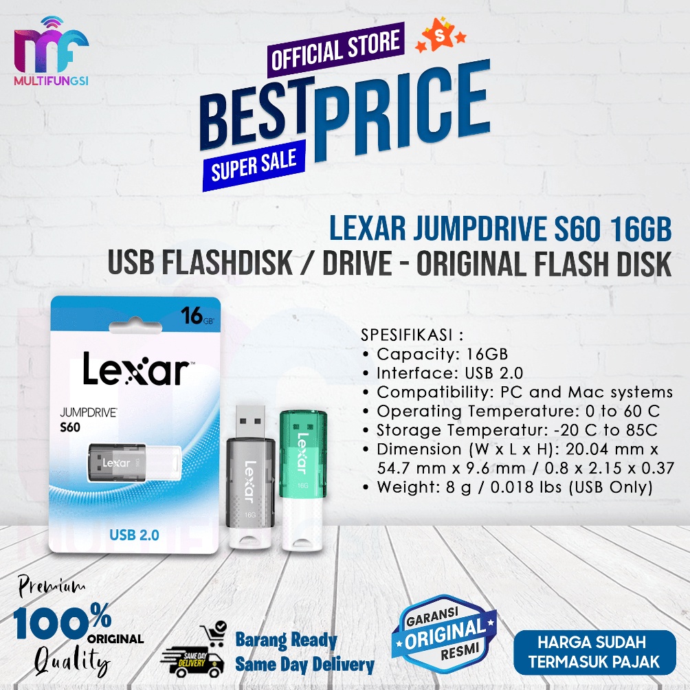 Lexar JumpDrive S6 16GB USB FlashDisk  Drive  Original Flash Disk g P4W2