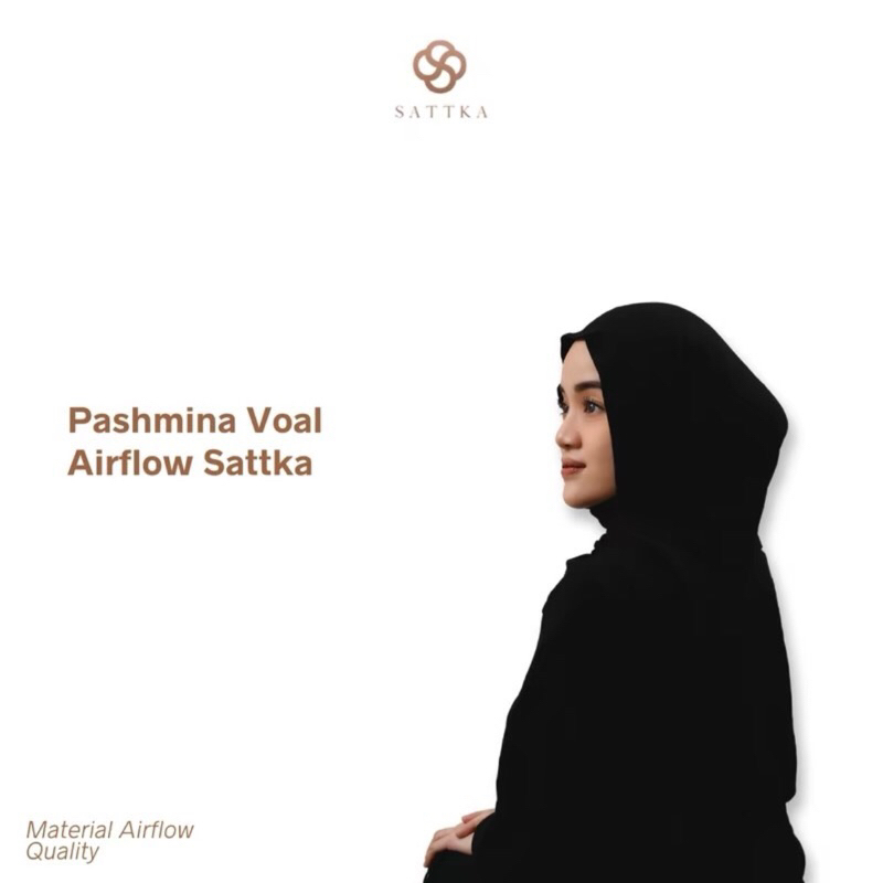 original sattka Pashmina voal airflow sattka