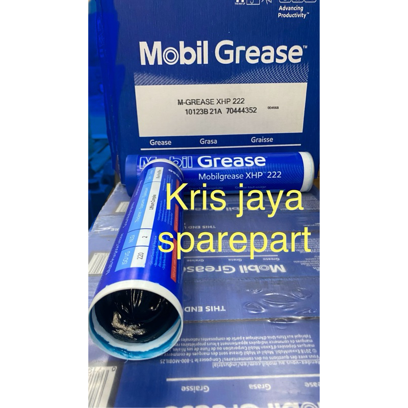 Mobile Grease XHP 222 Isi 400 gram
