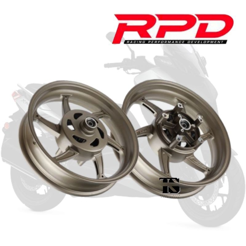 Velg Xmax By RPD Brown Titanium // Velg RPD Casting Skyblade Xmax Brown Titanium PNP Xmax // Velg RP