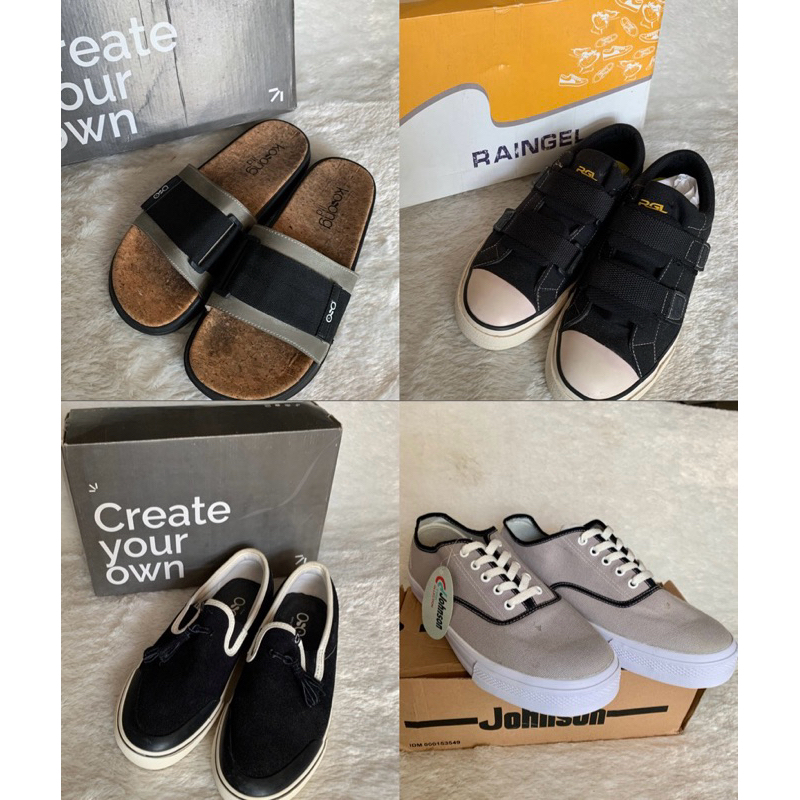 [NEW] Preloved Sepatu-Sandal Pria