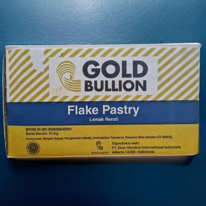 

Gold Bullion | Flake Pastry Korsvet Corsvet Lemak Reroti | 500 Gram (Repack)