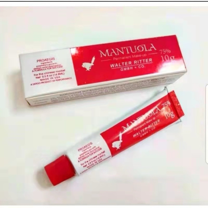 NEW PROAEGIS MANTUOLA ANESTESI CREAM 75% ANASTESI CREAM Sulam alis eyeliner lips bibir tato