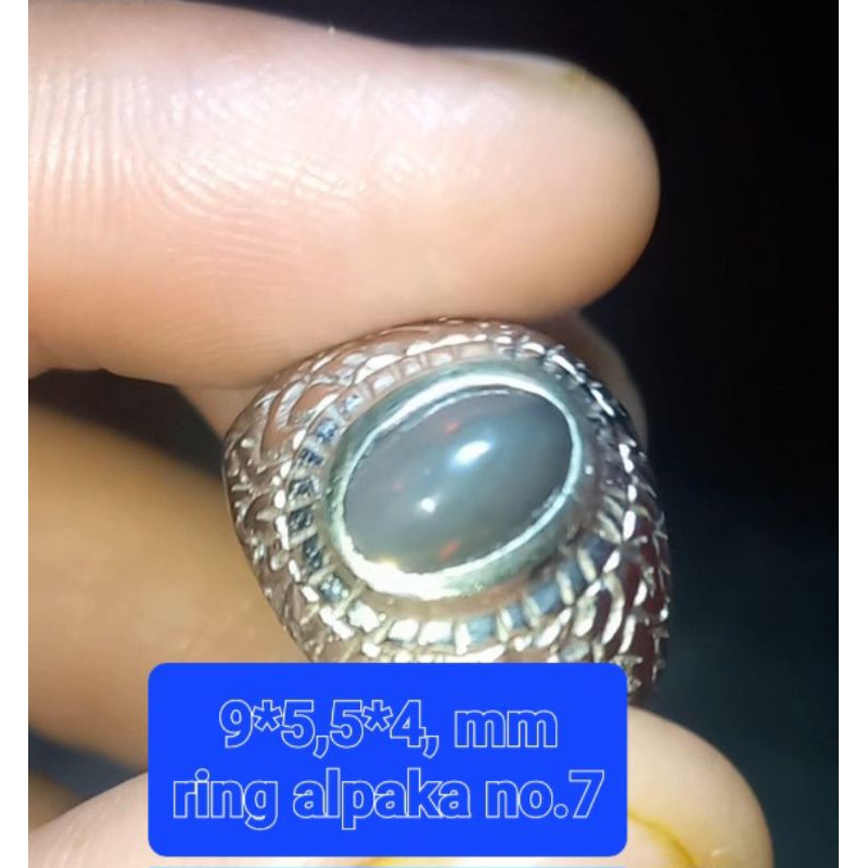 natural kalimaya banten black opal
