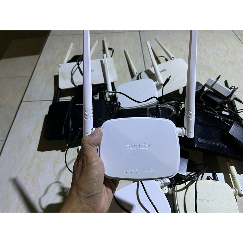 ROUTER TENDA DLINK BEKAS MIGRASI OLT (TENDA KOSONG)