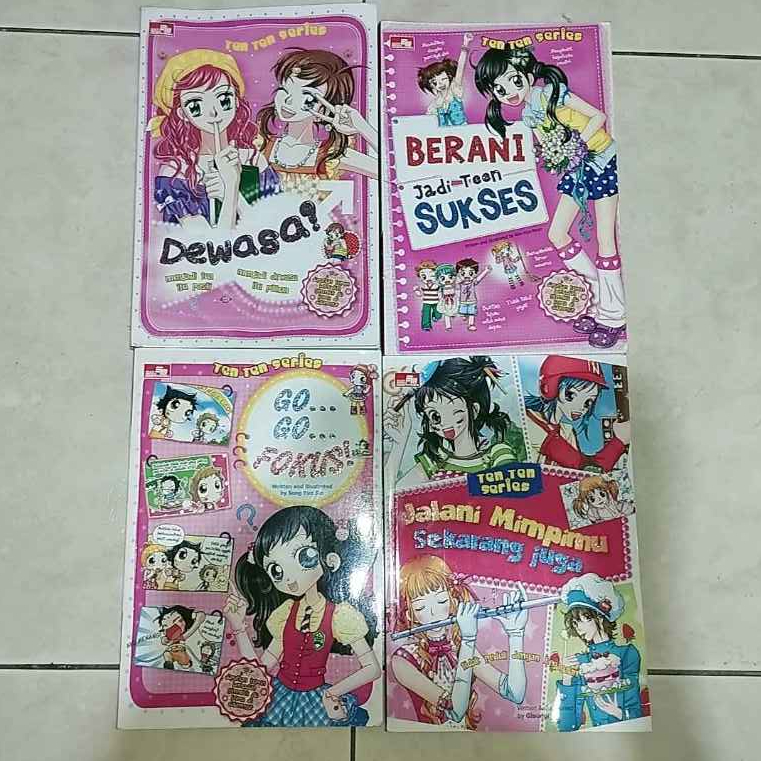 Buku Komik Korea Ten Ten Series cantik original JUAL MURAH