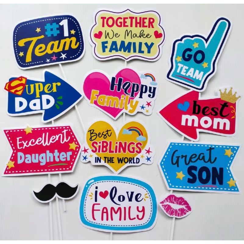 RN KELUARGA / FAMILY PROPS PHOTOBOOTH