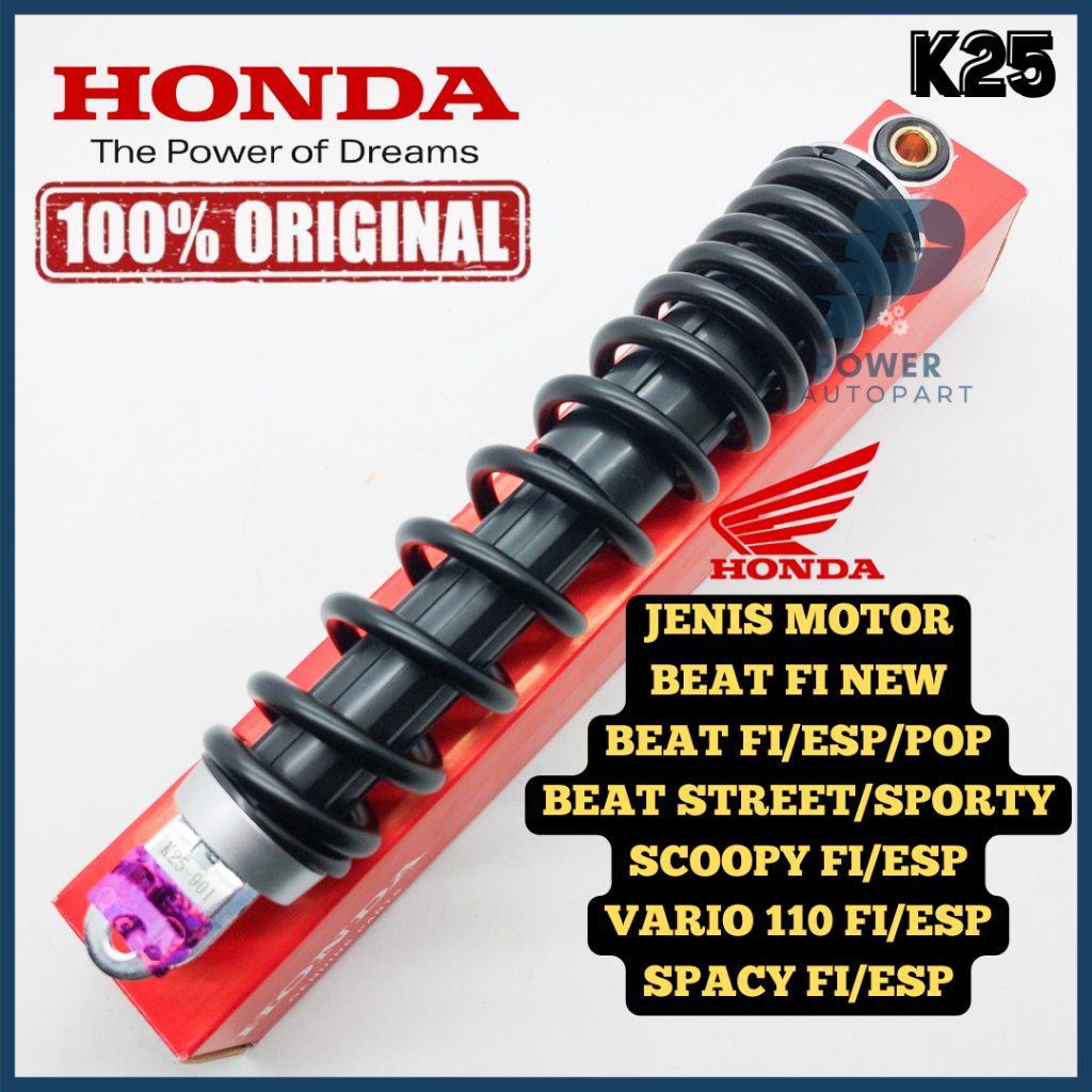 SHOCKBREAKER ORIGINAL SHOCK BEAT FI ESP, SCOOPY FI ESP, VARIO 110 FI KUALITAS TERBAIK SHOCK - K25