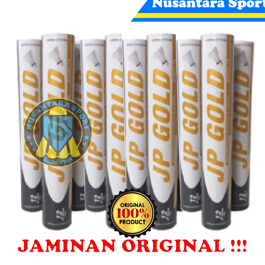 Stock Banyak  Shuttlecock JP GOLD  COCK JP GOLD  JP GOLD