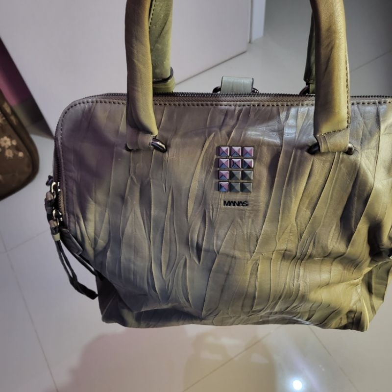 Manas Leather Backpack PreLoved