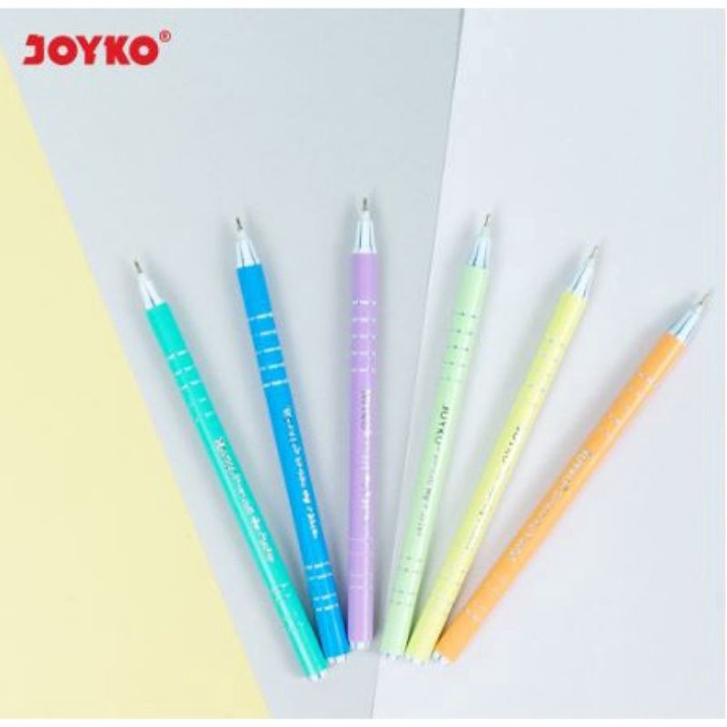 

TERBUKTI Bolpen BP336 My Pastel Joyko 7mm Harga Per Lusin