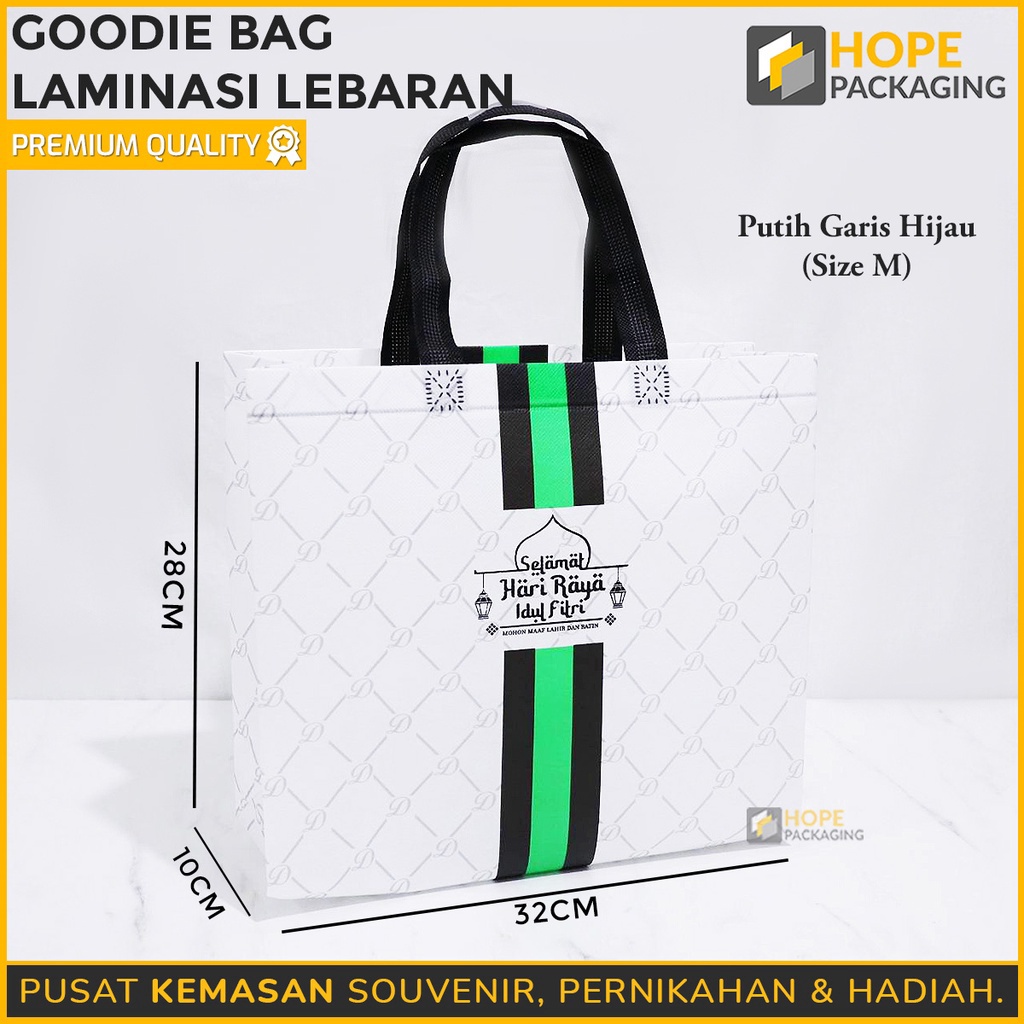 

LIMITLESS Goodie Bag Laminasi Lebaran Size M Tas Shopping Bag Premium Goodie Bag Kantong Hampers Besar Tas Kado Gift Tas Hampers Kue Kering Goodie Bag Souvenir Idul fitri