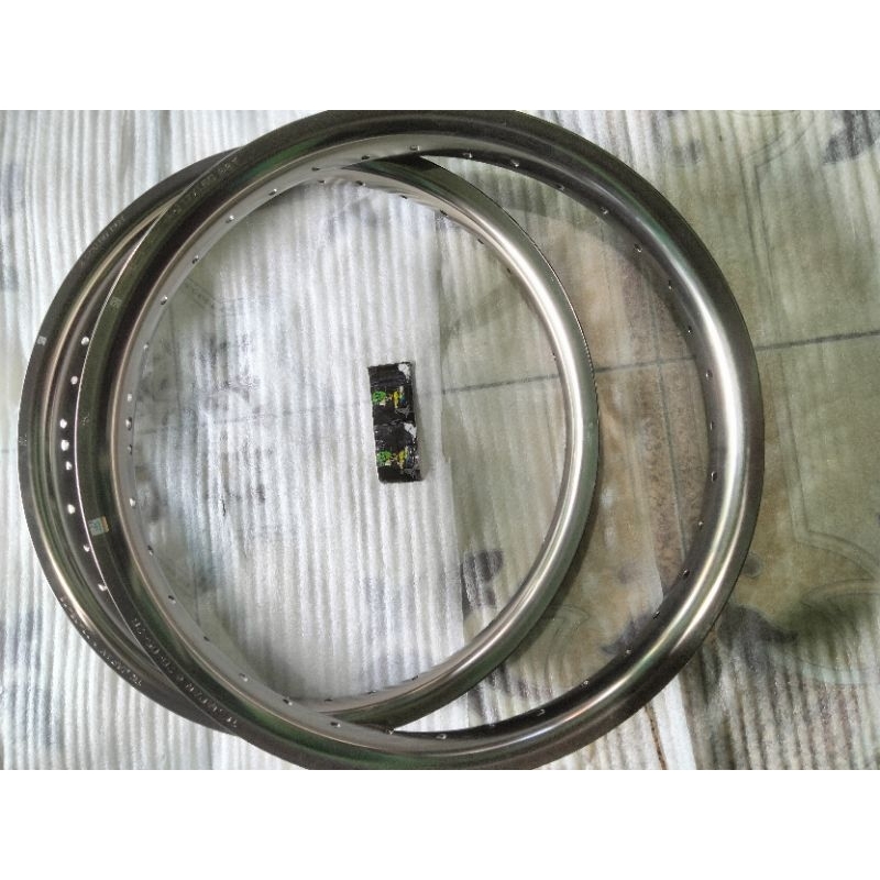 Pelek pelak pelah velg veleg TK japan racing original model U shape ukuran 160 17 160 ring 17