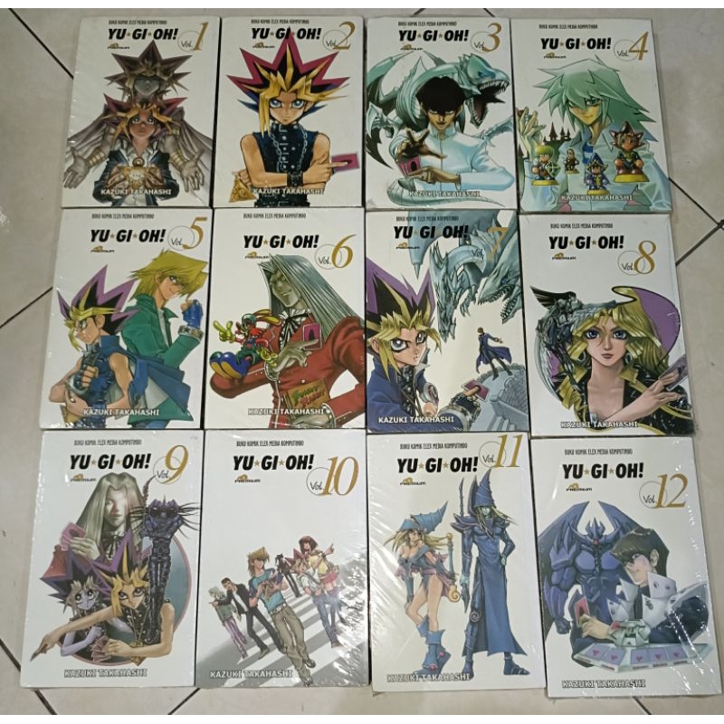 komik yu - gi - oh  premium set vol 1-22 original segel